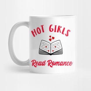 HOT Girls Read Romance Bookish Design Mug